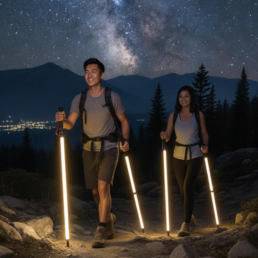 LED Luminous Trekking Poles