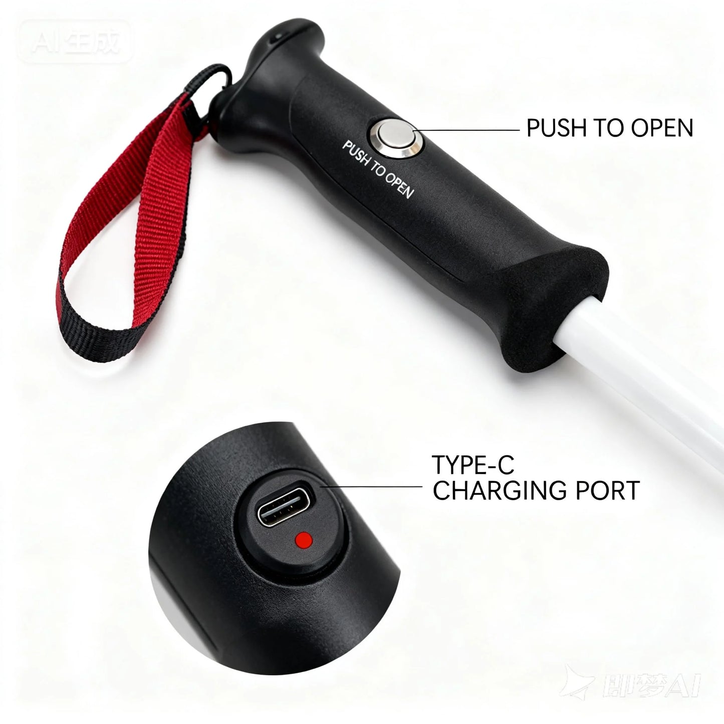 LED Luminous Trekking Poles